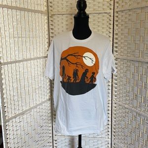 🔥Star Wars Halloween moon trick-or-treat shirt L🔥